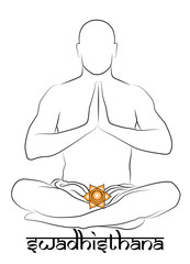Swadhisthana yoga chakra - 61048379
