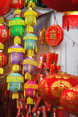 Lanterne cinesi multucolori