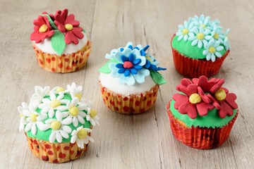 Cupcake dolce decorato