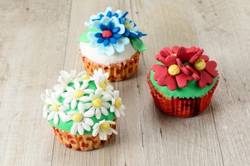 Cupcake dolce decorato