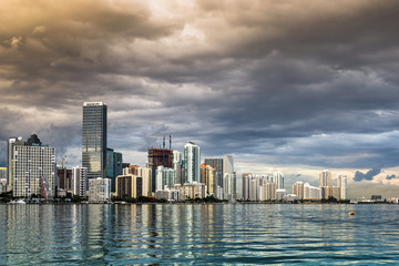 Miami, Florida Skyline