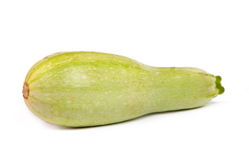 Courgette/zucchini. Isolated on white.