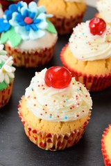 Cupcake dolce decorato