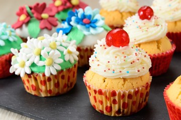 Cupcake dolce decorato