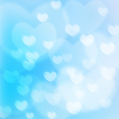 texture, abstract background is the heart in love bokeh light