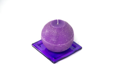 Fototapeta premium Bougie violette