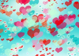 Card on Valentine's day