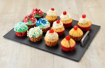Cupcake dolce decorato