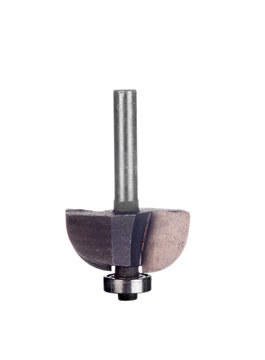 Coving router Bit  isolated on a white background