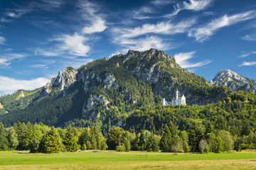 Bavarian Alps of Germany
