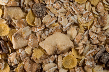 Cereal Granola Close-Up