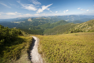 Mountains landscape in Slovakia