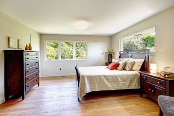 Bright furnished bedroom