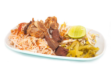 noodle soup or curry