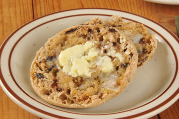 Hot buttered English Muffin