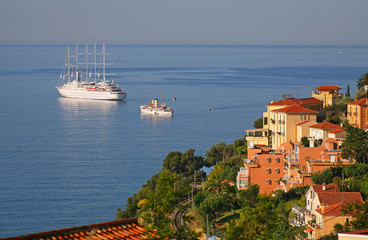 Obraz premium Morning in the Kingdom of Monaco.