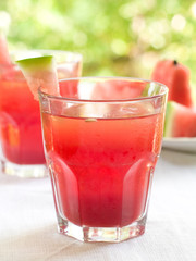Watermelon lemonade