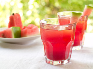 Watermelon lemonade