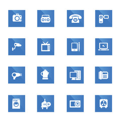 Technology icons,vector