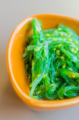 seaweed salad japan food
