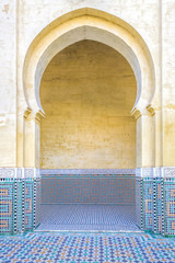 Orientalischer Torbogen, Marokko © Harald Biebel