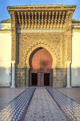 Moulay Ismail Mausoleum, Meknès, Marokko © Harald Biebel