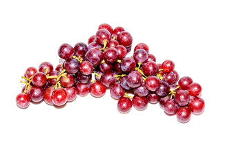 Red grapes