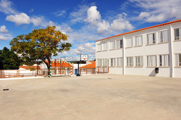 The schoolyard