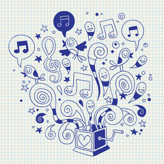music box doodle