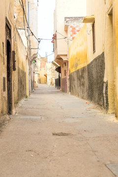 Gasse in der Altstadt von Meknes, Marokko