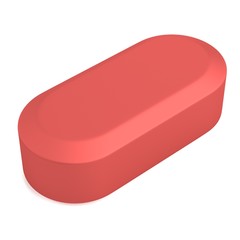 realistic 3d render of pill