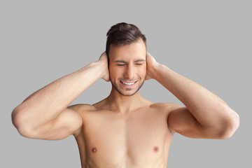 Fototapeta premium Can?t hear it anymore.