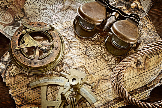 vintage marine still life