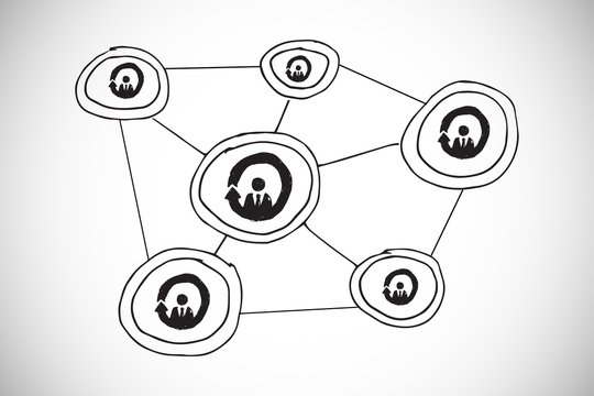 Composite image of online community doodke