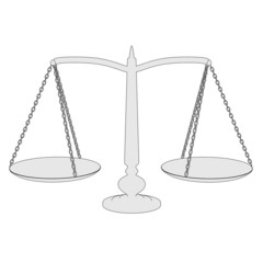 cartoon image of kitchen scales