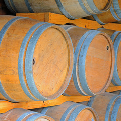 Wine fermentation tanks