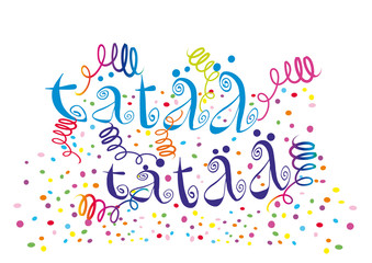 Karnevalssitzung,Vektor,Konfetti,Party,Luftschlangen