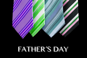 happy father day tie greeting card