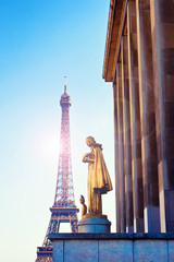 Obraz na płótnie Canvas Wieża Eiffla, Paryż