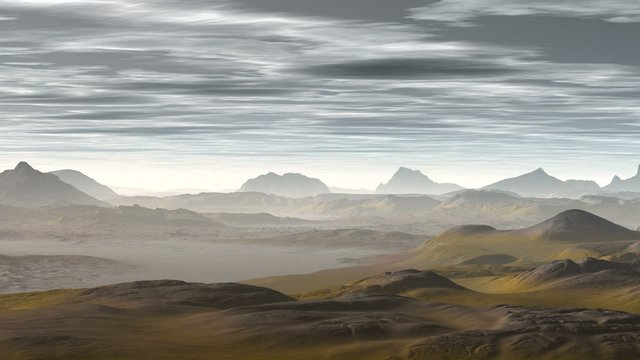 In the desert before the storm
