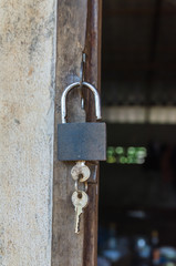 Lock and key