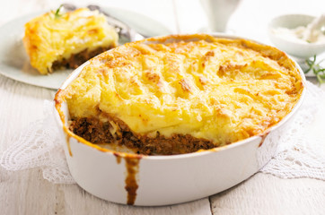 Shepherd's Pie with Minces Meat