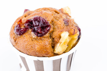 Cranberry cupcake