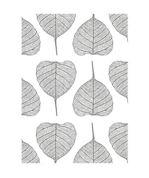 pipal leaves pattern background