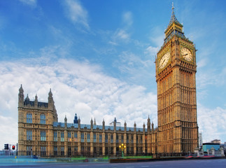 Fototapeta na wymiar Londyn - House of Parliament, Big Ben