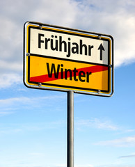 Winter - Frühjahr