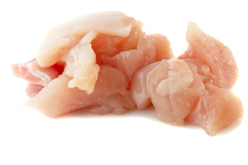 raw chicken fillet