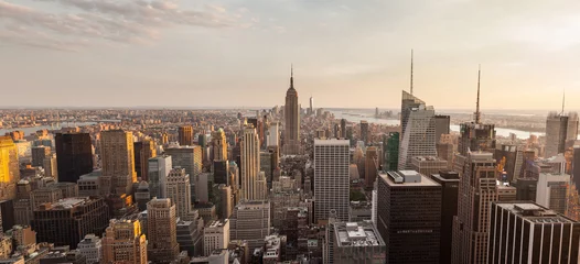 Behangcirkel New York City Panorama © MarcelS