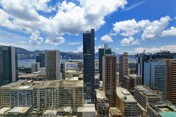 office buildings at day, hongkong kwun tong