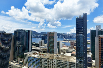 office buildings at day, hongkong kwun tong